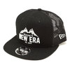 NEW ERA 9FIFTY Orijginal Fit ピークス ブラック 11557218画像