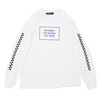 Nine One Seven ALL AMERICAN BURGER L/S T-SHIRT WHITE画像