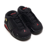 NIKE JORDAN 14 RETRO BT BLACK/VARSITY RED-METALLIC SILVER 312093-003画像