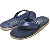 ISLAND SLIPPER TWO TONE SUEDE THONG IRIS BARC / NAVY SUED PT205画像