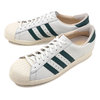 adidas Originals SUPERSTAR 80s RECON CRYSTAL WHITE/COLLEGE EIGHT GREEN/OFF WHITE B41719画像