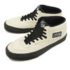 VANS BLACK OUTSOLE HALF CAB CLASSIC WHITE/BLACK VN0A348EU8T画像