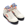 NIKE AIR JORDAN 5 RETRO (GS) SAIL/RACER BLUE-CONE-BLACK 440888-148画像