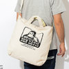 BEN DAVIS Large Shoulder Tote Bag WHITE LABEL BDW-9249画像