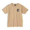 THE NORTH FACE S/S BOX LOGO TEE KELP TAN NT81838-KT画像