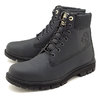 Timberland Rubberized 6inch Waterproof Boot Jet Black Rubberized A1R7B画像