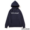 APPLEBUM Studded Logo Sweat Parka NAVY画像