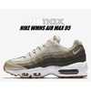 NIKE WMNS AIR MAX 95 desert sand/white 307960-011画像