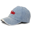 AMERICAN NEEDLE COCA-COLA STRAPBACK LT.BLUE DENIM NRCOKE-DENIM画像