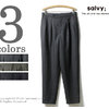 salvy; ADJUSTABLE TUCKED PANTS SV06-76M18C画像