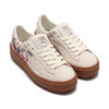 PUMA SUEDE PLATFORM DIGIT EM WHISPER WHITE 366783-01画像