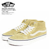 VANS SK8-MID REISSUE (HAIRY SUEDE MIX) TAN/SNO VN0A3MV8U8N画像