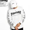 THRASHER MAG MULTI-C L/S TEE -WHITE/BLACK- TH8302W画像