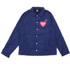 HUMAN MADE HEART COACH JACKET NAVY画像