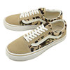 VANS JAPAN LTD OLD SKOOL LITE SAND/BEIGE CAMO V36LITE画像