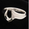 THE FLAT HEAD SILVER RING-HORSE SHOE F-JR101画像