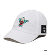 THE SIMPSONS x ATMOS LAB KRUSTY EMBROIDERY 6 PANEL CAP WHITE AL18F-HG07画像