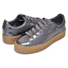 PUMA BASKET PLATFORM LUXE WMNS quiet shade-quiet shade 366687-01画像