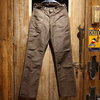 FREEWHEELERS UNION SPECIAL OVERALLS “LONGSHOREMAN OVERALLS” Vintage Discharge Printing Moleskin 1832009画像