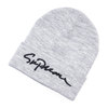 Supreme 18FW Classic Script Beanie HEATHER GREY画像