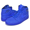 NIKE WMNS AIR JORDAN 1 RETRO HI PREMIUM blue void/racer blue AH7389-400画像