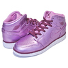 NIKE AIR JORDAN 1 MID SE(GS) pink rise/white-noble red AV5174-640画像