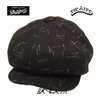 DAPPER'S Nep Check Casquette BURGUNDY LOT1293画像