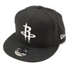 NEW ERA 9FIFTY HOUROC LOGO BLACK × WHITE 11876725画像