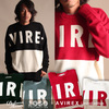 AVIREX DROP SHOULDER LOGO KNIT SWEATER 6184016画像