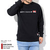 BEN DAVIS Sports Logo Crew Neck Sweat C-8780047画像