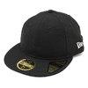 NEW ERA CAP 59FIFTY Retro Crown Flat Visor BLACK 11924723画像