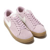 NIKE W BLAZER LOW SD PLUM CHALK/SAIL-OIL GREY-GUM LIGHT BROWN AV9373-500画像