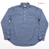 BARNS No.BR-7446 OXFORD PULL-OVER B.D L/S SHIRT画像