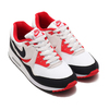 NIKE AIR MAX LIGHT WHITE/BLACK-VAST GREY-UNIVERSITY RED AO8285-101画像