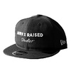 BORN X RAISED STUDIOS DAD HAT (BLACK) 36905画像