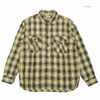 Sugar Cane Light LINEN CHECK L/S PULLOVER SHIRT SC28165画像