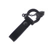 Yohji Yamamoto LEATHER KEY RING BLACK画像