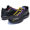 NIKE AIR MAX 95 PREMIUM black/rush blue "LA vs NYC" NBA KNICKS LAKERS AT8505-001画像