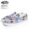 VANS MASH UP CLASSIC SLIP-ON STICKERS/TRUE WHITE VN0A38F7VFV画像