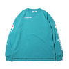 Champion × ATMOS LAB CREW NECK SWEATSHIRT AQUA C8-P015-460画像