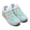 new balance WL574ESE GREEN/ORANGE画像