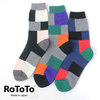 RoToTo PATCHWORK SOCKS R1215画像