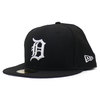 NEW ERA DETROIT TIGERS MLB TEAM-BASIC BLACK-WHITE NR11591157画像