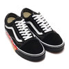 VANS OLD SKOOL FLAME CUT OUT BLACK/TRUE WHTE VN0A38G1UJG-U画像