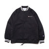 Champion SNAP JACKET BLACK×WHITE C3-K605画像