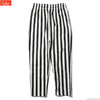 COOKMAN Chef Pants Wide Stripe Black 231-32869画像