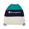 Champion CREW NECK SWEATSHIRT WHITE画像