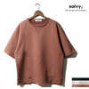 salvy; 2019SS SILKY COMPACT TERRY H/S TEE SV09-79U19A画像