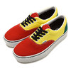 VANS ERA PLATFORM TANGO RED/BLAZING YELLOW VN0A3WLUVPY画像