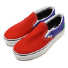 VANS CLASSIC SLIP-ON PLATFORM TANGO RED/LIBERTY VN0A3JEZVN7画像